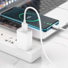 Заредете изображение във визуализатора на галерията – Кабел Hoco USB A to Type C 3A X88 1 m бял
