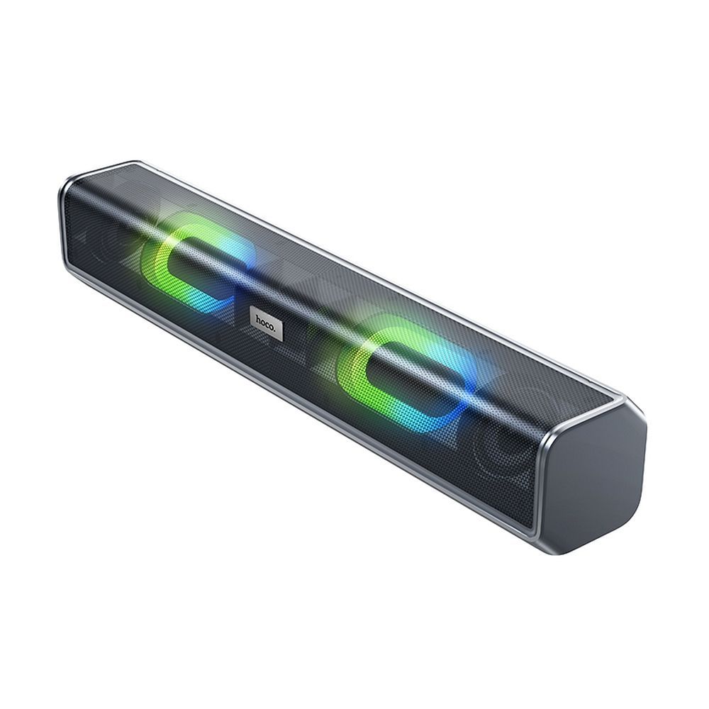 Безжична колонка HOCO (bluetooth) BS49 metal сив