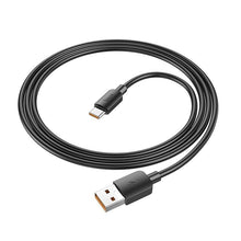 Заредете изображение във визуализатора на галерията – Кабел Hoco USB A to Type C PD 6A 100W X96 1 m черен
