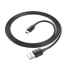 Заредете изображение във визуализатора на галерията – Кабел Hoco USB to Type C PD 2,4A 27W X96 1 m черен
