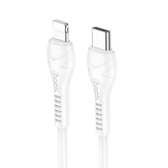 HOCO кабел USB A към Lightning 2,4A X85 1 м бял