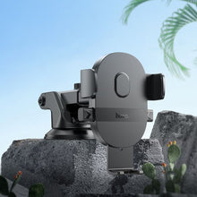 Заредете изображение във визуализатора на галерията – HOCO стойка за кола за предното стъкло / централна конзола H19 черна
