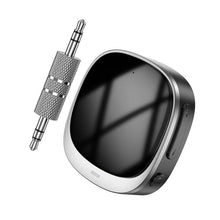 Заредете изображение във визуализатора на галерията – HOCO адаптер AUX Jack 3,5 мм BLUETOOTH с дисплей E80 черен
