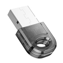 Заредете изображение във визуализатора на галерията – HOCO адаптер USB A bluetooth UA28 прозрачен черен

