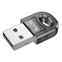 Заредете изображение във визуализатора на галерията – HOCO адаптер USB A bluetooth UA28 прозрачен черен
