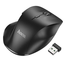 Заредете изображение във визуализатора на галерията – HOCO wireless computer mouse 2,4G 1600 dpi GM24 black
