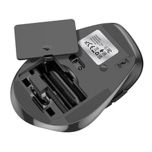 Заредете изображение във визуализатора на галерията – HOCO wireless computer mouse 2,4G 1600 dpi GM24 black
