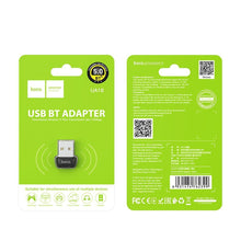 Заредете изображение във визуализатора на галерията – HOCO адаптер USB A bluetooth UA18 черен

