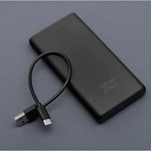 Заредете изображение във визуализатора на галерията – BLUE STAR powerbank 10000 mAh 2A W1086 black
