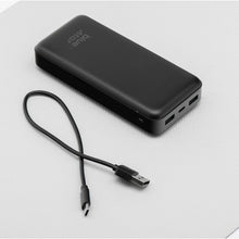 Заредете изображение във визуализатора на галерията – BLUE STAR powerbank 20000 mAh 2.1A W2027 black
