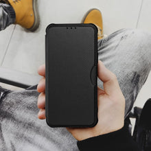 Заредете изображение във визуализатора на галерията – Калъф тип книга RAZOR за IPHONE 16 Pro Max черен
