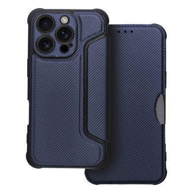 Калъф тип книга RAZOR за IPHONE 16 Pro син