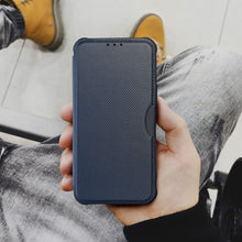 Заредете изображение във визуализатора на галерията – Калъф тип книга RAZOR за IPHONE 16 Pro Max син
