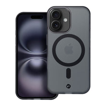 Заредете изображение във визуализатора на галерията – FORCELL F-PROTECT Levels with Dual Layer 4D technology, Miliatry Drop-Test compatible for IPHONE 16 smoky black
