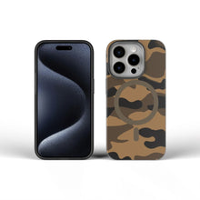 Заредете изображение във визуализатора на галерията – FORCELL F-PROTECT Levels with Dual Layer 4D technology, Miliatry Drop-Test compatible for IPHONE 16 PRO desert camo
