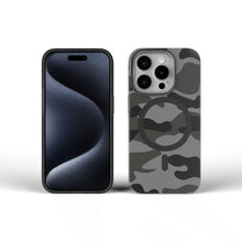 Заредете изображение във визуализатора на галерията – FORCELL F-PROTECT Levels with Dual Layer 4D technology, Miliatry Drop-Test compatible for IPHONE 16 PRO MAX black camo
