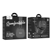 Заредете изображение във визуализатора на галерията – HOCO wireless headphones bluetooth W56 black
