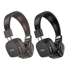 Заредете изображение във визуализатора на галерията – HOCO wireless headphones bluetooth W56 black
