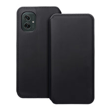 Заредете изображение във визуализатора на галерията – Калъф тип книга DUAL POCKET за MOTOROLA G55 5G черен
