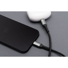 Заредете изображение във визуализатора на галерията – FORCELL F-ENERGY C256 cable USB A to Type C QC3.0 3A 66W Cafule 2 m black
