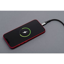 Заредете изображение във визуализатора на галерията – FORCELL F-ENERGY C259 cable Type C to Lightning PD 3A 27W Cafule 2 m black
