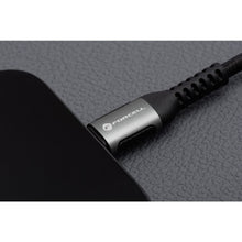 Заредете изображение във визуализатора на галерията – FORCELL F-ENERGY C259 cable Type C to Lightning PD 3A 27W Cafule 2 m black
