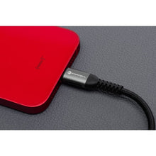 Заредете изображение във визуализатора на галерията – FORCELL F-ENERGY C259 cable Type C to Lightning PD 3A 27W Cafule 3 m black
