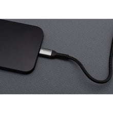 Заредете изображение във визуализатора на галерията – FORCELL F-ENERGY C260 cable Type C to Type C QC4.0 PD 5A 100W Cafule 2 m black
