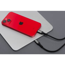 Заредете изображение във визуализатора на галерията – FORCELL F-ENERGY C260 cable Type C to Type C QC4.0 PD 5A 100W Cafule 2 m black
