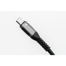 Заредете изображение във визуализатора на галерията – FORCELL F-ENERGY C263 cable Type C to Type C QC4.0 PD 5A 240W Cafule 2 m black
