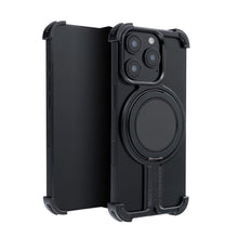 Заредете изображение във визуализатора на галерията – Case TITANIUM Bracket for IPHONE 16 black
