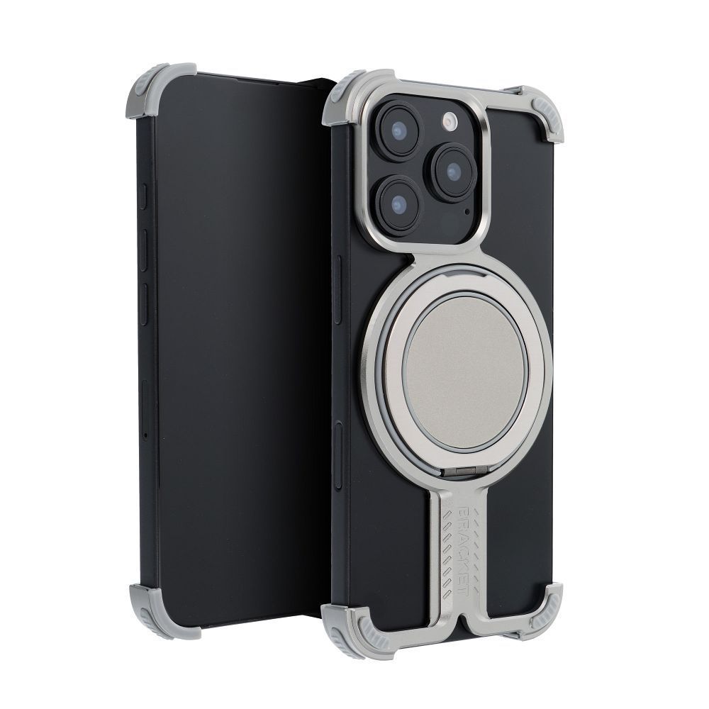 Case TITANIUM Bracket for IPHONE 16 PRO silver