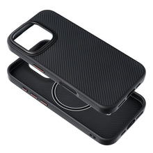 Заредете изображение във визуализатора на галерията – Carbon Elite Mag Cover compatible with MagSafe for IPHONE 16 black
