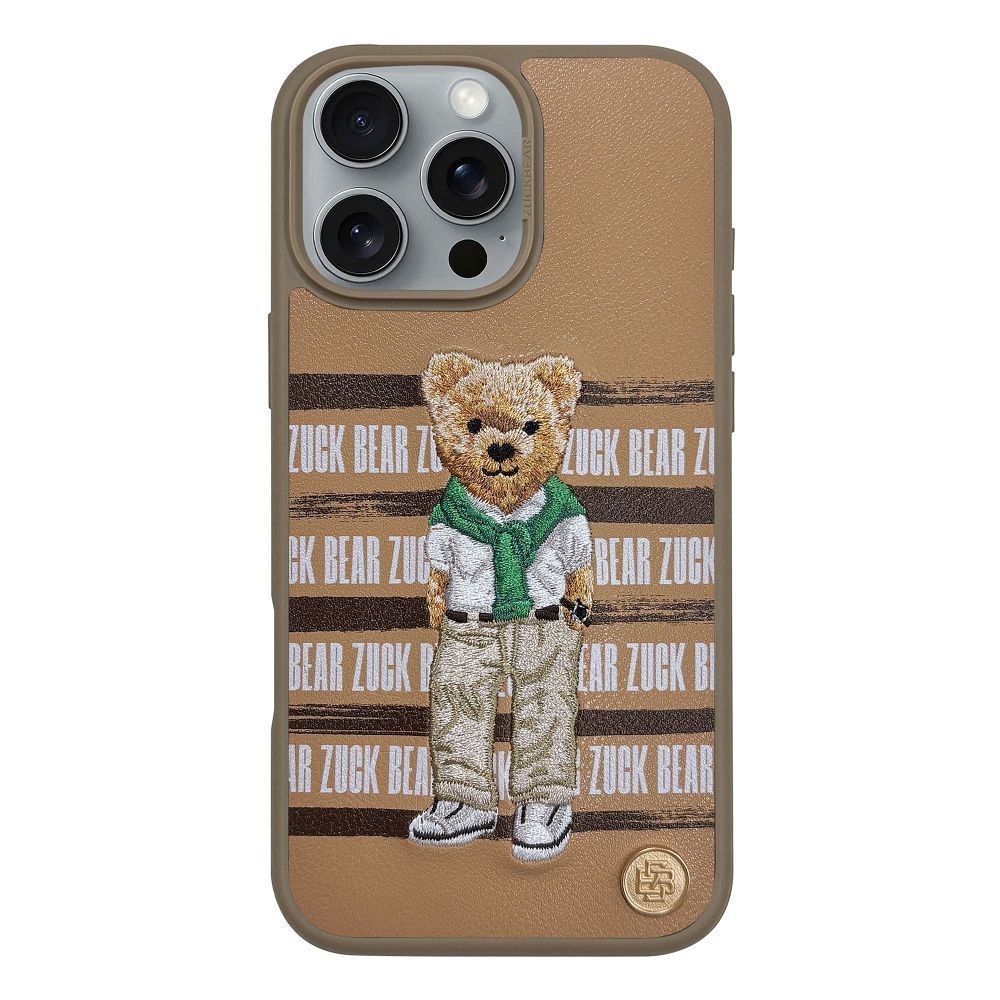 ZUCK BEAR case SAN FRANCISCO FORTUNE for IPHONE 16 golden state bear