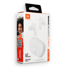 Заредете изображение във визуализатора на галерията – Wireless earphones JBL Wave Beam 2 white
