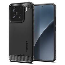 Заредете изображение във визуализатора на галерията – SPIGEN RUGGED ARMOR калъф за XIAOMI 15 matte черен
