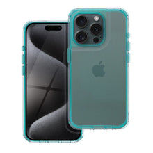 Заредете изображение във визуализатора на галерията – Гръб MATRIX CLEAR за IPHONE 16e (SE 4 2025) ментово зелен
