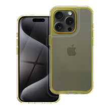 Заредете изображение във визуализатора на галерията – Гръб MATRIX CLEAR за IPHONE 16e (SE 4 2025) жълт

