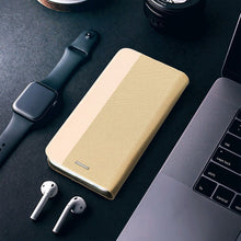 Заредете изображение във визуализатора на галерията – Калъф тип книга SENSITIVE за XIAOMI Redmi Note 14 PRO 4G златист
