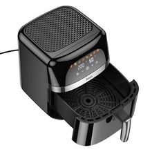 Заредете изображение във визуализатора на галерията – HOCO Air Fryer with touch screen 8L 1700W HE20 black
