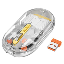 Заредете изображение във визуализатора на галерията – HOCO computer wireless mouse dual-mode SILENT 2,4G 1600 dpi GM35 space gray
