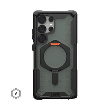 Заредете изображение във визуализатора на галерията – UAG Urban Armor Gear case PLASMA XTE MAGNET with built-in magnet for SAMSUNG S25 Ultra 5G black / orange
