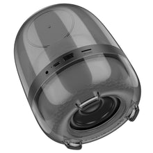 Заредете изображение във визуализатора на галерията – HOCO wireless speaker with colorful luminous BS58 black night
