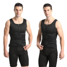 Заредете изображение във визуализатора на галерията – Men's training neoprene vest RC-K-1365 size S black
