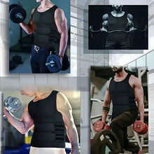 Заредете изображение във визуализатора на галерията – Men's training neoprene vest RC-K-1365 size S black
