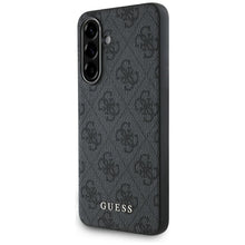 Заредете изображение във визуализатора на галерията – Оригинален гръб GUESS за SAMSUNG A56 GUHCSA56G4GFGR (PU 4G Classic) черен
