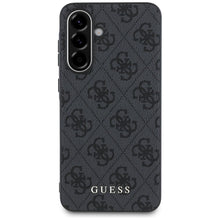 Заредете изображение във визуализатора на галерията – Оригинален гръб GUESS за SAMSUNG A56 GUHCSA56G4GFGR (PU 4G Classic) черен
