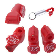 Заредете изображение във визуализатора на галерията – STOP LOCK 5mm anti-theft protection for shop hooks 5mm
