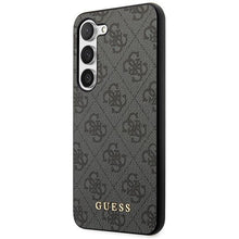 Заредете изображение във визуализатора на галерията – Оригинален гръб GUESS за SAMSUNG S24 Plus GUHCS24MG4GFGR (Classic logo) черен
