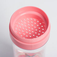 Заредете изображение във визуализатора на галерията – Portable fresh fruit blender for smoothie 380 ml pink
